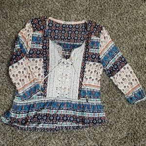 Jolt by Buckle floral blouse, size medium